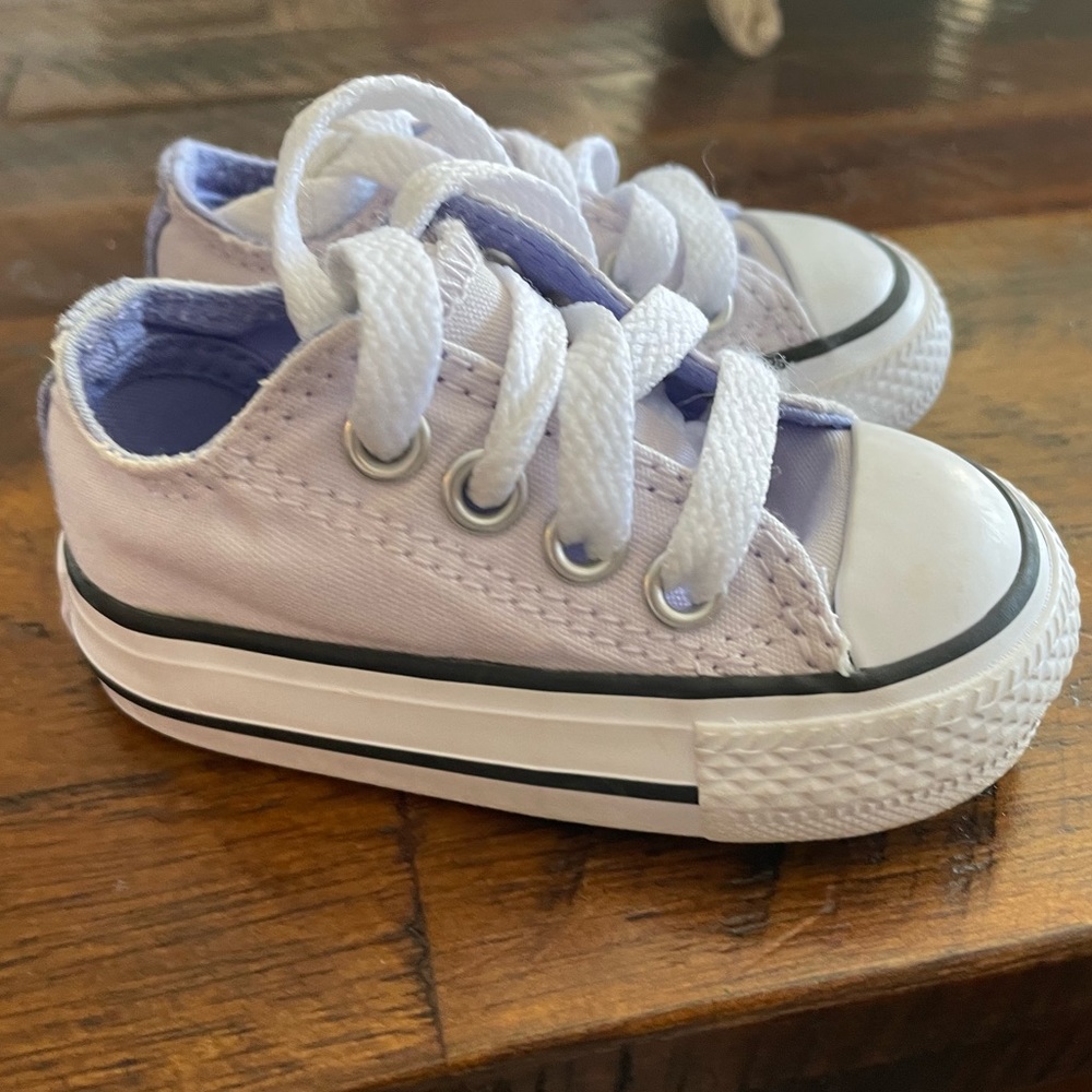 Baby purple converse size 2